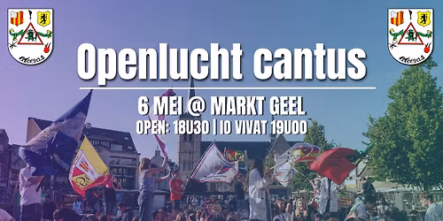 Openlucht cantus 2026