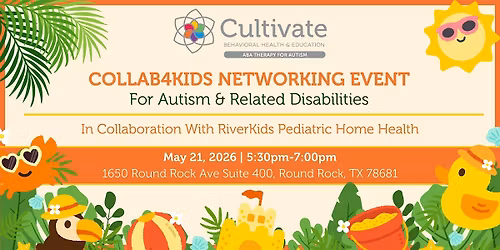 Collab4Kids Networking Event For Autism & Related Disabilities