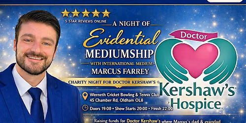 Dr Kershaw's Charity Psychic Night With Marcus Farrey