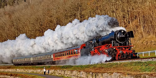 Mit Volldampf um W\u00fcrzburg \u2013 Adventsdampf entlang der fr\u00e4nkischen Saale