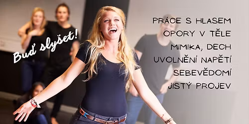 Herectv\u00ed I: dikce, artikulace, hlasitost