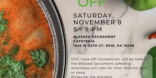 Chili Cook Off for Mark Wagner