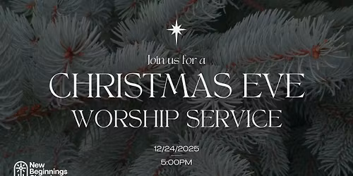 Celebrate Christmas Eve at NewBeginnings