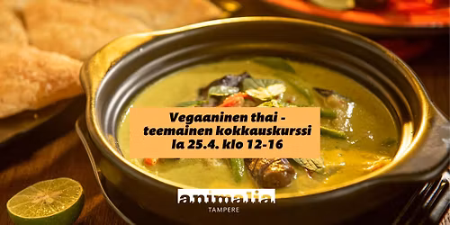 T\u00c4YNN\u00c4 \/ FULL! Vegaaninen thai-kokkauskurssi