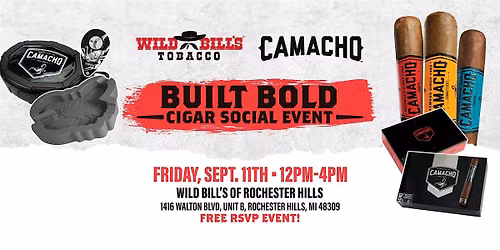 Copy of Wild Bill's x Camacho - Cigar Social Event