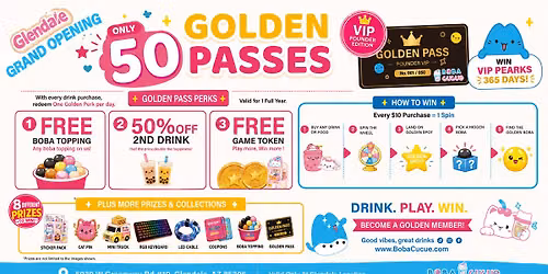 \ud83c\udf89 Glendale Golden Pass Grand Opening Event \ud83c\udf89