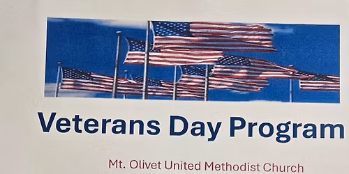 Veterans Day Program