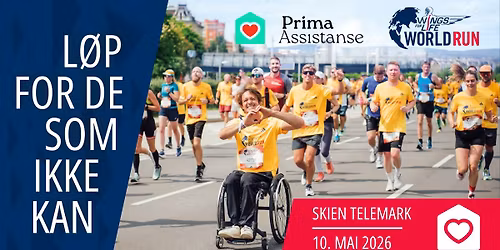Wings for Life 2026 - SKIEN TELEMARK