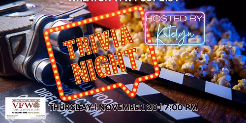 Movie\/TV-Themed Third Thursday Trivia w\/Katelyn