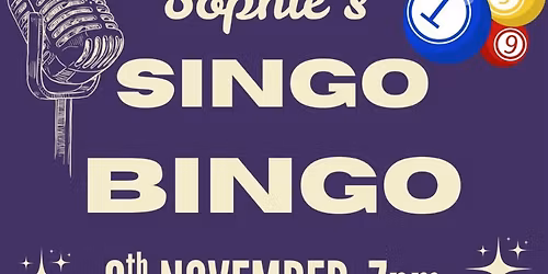 Sophie\u2019s Singo Bingo