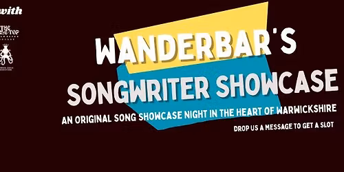 Songwriter Showcase 21st May
