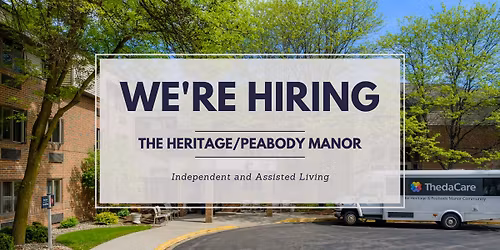 Care Team Hiring Event | Heritage & Peabody Manor