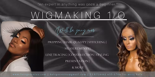 Machine Wig Making Course | 1:1 Hands-On