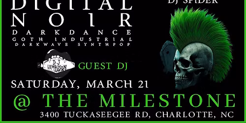 Digital Noir - With special guest DJ VamPoison - 3\/21\/26