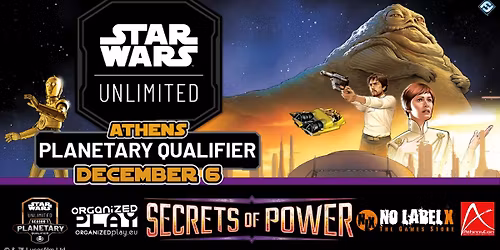 Planetary Qualifier SWU Athens - Op.eu \/ NLX (@Athens Con)