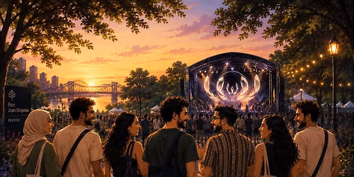 Meet Arabs in Montreal! Piknik Electronik (Worakls) \ud83c\udfb6