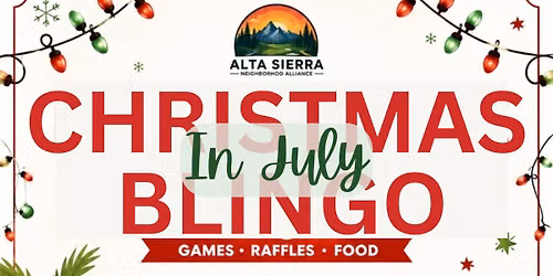 Christmas In July BLINGO