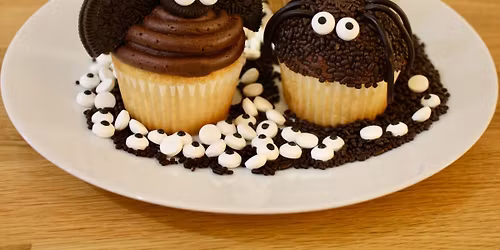 Creepy Crawly Cupcakes Class (Ages 2-8 w\/ Caregiver)