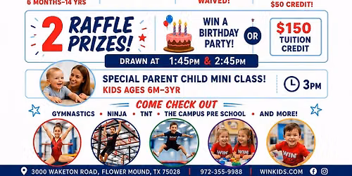 Free Gymnastics & Ninja Mini Camp