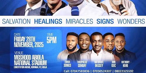 Abuja night of glory