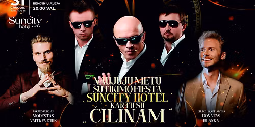 Nauj\u0173j\u0173 met\u0173 sutikimo fiesta su \u201e\u010cilinam\u201c