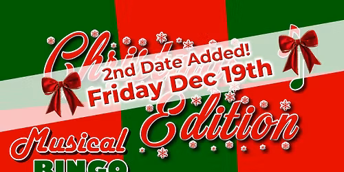 \ud83c\udf89\ud83c\udf85Musical Bingo - Christmas Edition\ud83c\udf84\u2728 2nd Date Added!