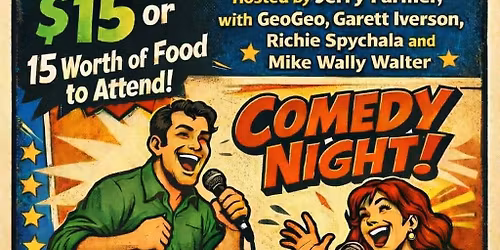 Comedy Night Fundraiser for the Food Bank at the Olympia Elks