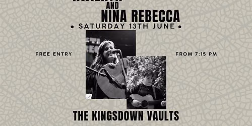 Folk music from the south-west with Kwilkyn and Nina Rebecca!