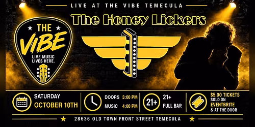 THE HONEY LICKERS. LIVE AT THE VIBE