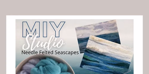 Needle Felted Seascape