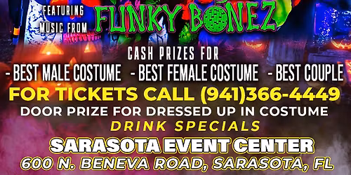 2ND ANNUAL HALLOWEEN BASH featuring FUNKY BONEZ
