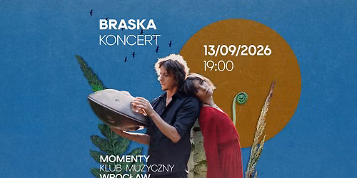 Koncert BRASKA - Handpany i \u015bpiew | MOMENTY | Wroc\u0142aw