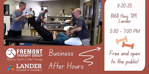 Business After Hours hosted by Fremont Therapy Group
