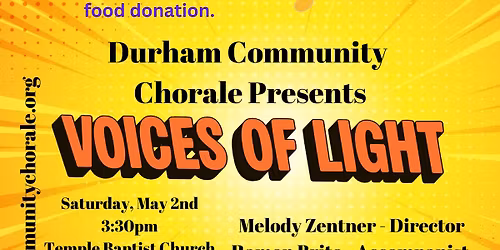 Voices of Light-Spring Concert 2026
