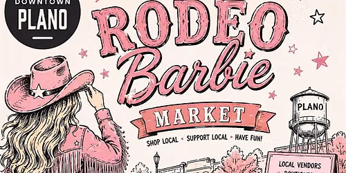 Rodeo Barbie Market in Downtown Plano