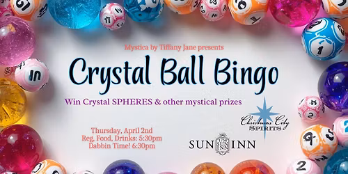 Crystal Ball Bingo - @The Sun Inn - April - Benefiting cancer programs