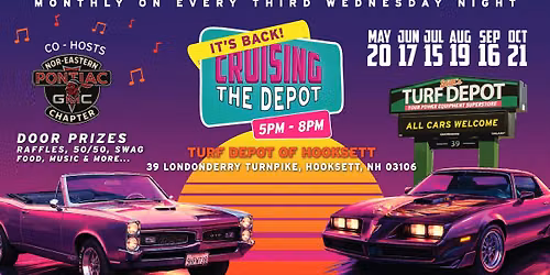 Cruising The Depot - Classic Car Show!