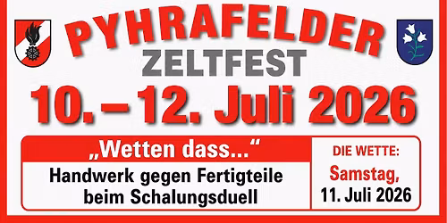 Pyhrafelder Zeltfest 2026