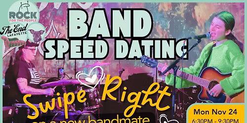 Band Speed Dating (free!)
