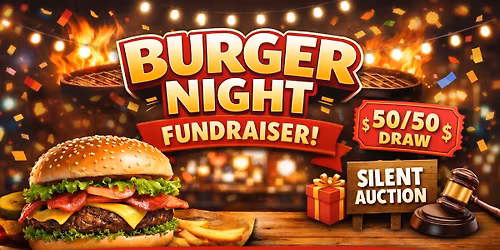 Burger fundraiser night! 