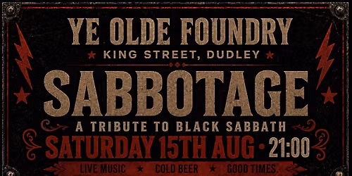 Sabbotage - FREE ENTRY