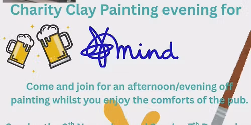 Charity Clay Painting Evening \ud83c\udfa8