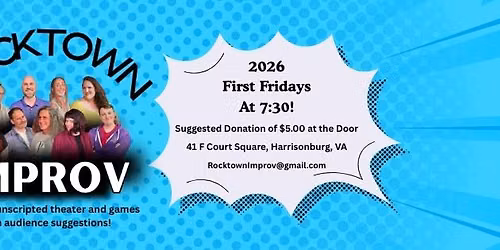 First Fridays at Court Square Theater