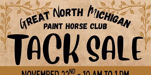 GNMPHC Tack Sale