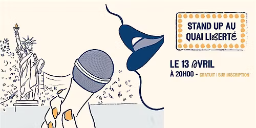 Stand up sur la p\u00e9niche Quai Libert\u00e9 !