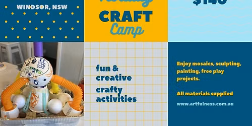 School Holiday Craft Camp