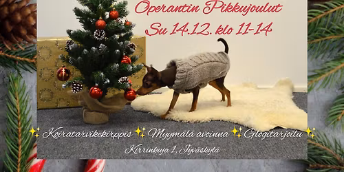 Operantin Pikkujoulut ja Koiratarvikekirppis