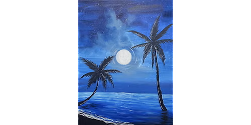 Tahitian Moonlight  - Paint and Sip in Tyler | Classpop!\u2122