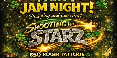 St Pats Jam Night Open Mic Party