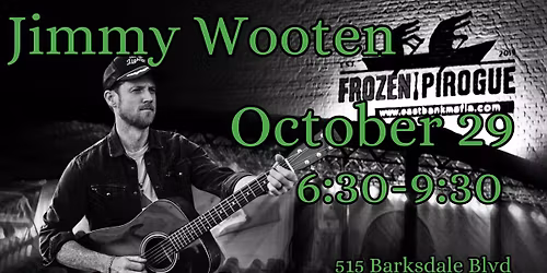 Jimmy Wooten @Frozen Pirogue